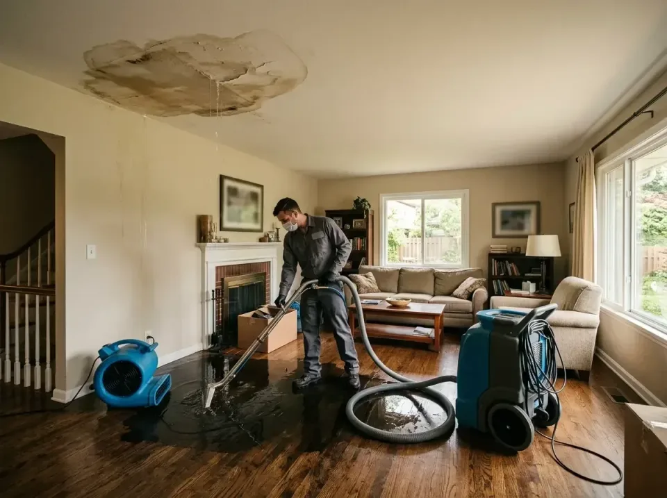 attic-pipe-burst-ceiling-drip-008 — frequently asked questions, Water Damage Restoration & Carpet Care in Danville, IN